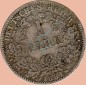 Preview: 1 Mark Kursmünze deutsches Kaiserreich 1881 A -kleiner Adler- s-ss J.9 -0953-