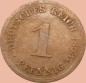 Preview: 1 Pfennig Münze 1893 G -Deutsches Kaiserreich- s-ss J.10 -0992-