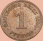 Preview: 1 Pfennig Münze 1894 j -Deutsches Kaiserreich- ss-vz J.10 -0994-