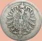 Preview: 10 Pfennig Münze Deutsches Kaiserreich 1876 H -kl.Adler- s J.4 -0971-