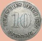 Preview: 10 Pfennig Münze Deutsches Kaiserreich 1897 G -gr.Adler- s-ss J.13 -0981-