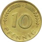 Preview: 10 Pfennig Kursmmünze 1967 G -Bundesrepublik Deutschland- ss , J.383 -0698-