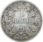 1 Mark Kursmünze -gr. Adler- 1901 F -deutsches Kaiserreich- s-ss J.17 -0846-