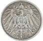 1 Mark Kursmünze -gr. Adler- 1902 J -deutsches Kaiserreich- s-ss J.17 -0859-