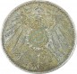 1 Mark Kursmünze -gr. Adler- 1905 D -deutsches Kaiserreich- s-ss J.17 -0858-
