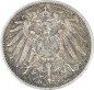 1 Mark Kursmünze -gr. Adler- 1912 D -deutsches Kaiserreich- ss-vz J.17 -0855-