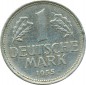 1 Mark Kursmmünze 1955 G -Bundesrepublik Deutschland- s-ss , J.385 -0710-