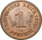 1 Pfennig Kursmünze 1874 A -Deutsches Kaiserreich- ss , J.1 -0753-