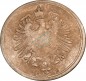1 Pfennig Kursmünze 1876 E -Deutsches Kaiserreich- s-ss , J.1 -0773-