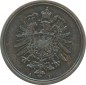 1 Pfennig Kursmünze 1877 A -deutsches Kaiserreich- ss-vz , J.1 -0716-