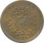 1 Pfennig Kursmünze 1885 J -deutsches Kaiserreich- ss-vz , J.1 -0718-