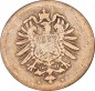 1 Reichspfennig Kursmünze 1886 D -Deutsches Kaiserreich- s , J.1 -0783-