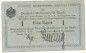 1 Rupie Schein 1915 gbr. DOA.15.a, Ros.914, P.7 Deutsch-Ostafrika -1320-