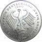 2 Mark Kursmmünze 1990 D -BRD Franz-Josef Strauß- ss-vz , J.450 -0680-