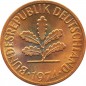 2 Pfennig Kursmmünze 1974 F -Bundesrepublik Deutschland- ss-vz , J.381 -0697-