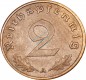 2 Reichs Pfennig Kursmünze 1938 A -Deutsches Reich- ss-vz , J.362 -0778-