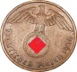 2 Reichs Pfennig Kursmünze 1938 A -Deutsches Reich- ss-vz , J.362 -0778-
