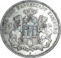 3 Mark Münze 1911 J -freie und Hansestadt Hamburg- ss-vz , J.64 -0640-