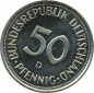 50 Pfennig Kursmmünze 1994 D -Bundesrepublik Deutschland- vz-stgl , J.384 -0688-