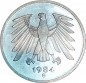 5 Mark Kursmmünze 1984 G -Bundesrepublik Deutschland- ss-vz , J.415 -0667