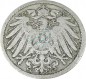 5 Pfennig Kursmünze -gr. Adler- 1890 G -deutsches Kaiserreich- s-ss J.12 -0834-