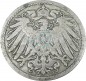 5 Pfennig Kursmünze -gr. Adler- 1890 J -deutsches Kaiserreich- s-ss J.12 -0835-