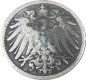 5 Pfennig Kursmünze -gr. Adler- 1891 G -deutsches Kaiserreich- s-ss J.12 -0837-