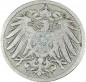 5 Pfennig Kursmünze -gr. Adler- 1892 G -deutsches Kaiserreich- s-ss J.12 -0872-
