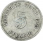 5 Pfennig Kursmünze -gr. Adler- 1903 J -deutsches Kaiserreich- s-ss J.12 -0888-