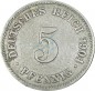 5 Pfennig Kursmünze -gr. Adler- 1904 J -deutsches Kaiserreich- s-ss J.12 -0890-