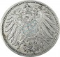 5 Pfennig Kursmünze -gr. Adler- 1909 F -deutsches Kaiserreich- ss-vz J.12 -0892-
