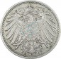 5 Pfennig Kursmünze -gr. Adler- 1915 G -deutsches Kaiserreich- ss-vz J.12 -0896-