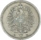 5 Pfennig Kursmünze -kl. Adler- 1875 B -deutsches Kaiserreich- s-ss J.3 -0827-