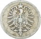 5 Pfennig Kursmünze -kl. Adler- 1876 G -deutsches Kaiserreich- s-ss J.3 -0864-
