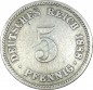 5 Pfennig Kursmünze -kl. Adler- 1888 A -deutsches Kaiserreich- s-ss J.3 -0865-