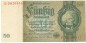Preview: Banknote , 50 Mark Schein F-kfr. DEU-210.d.1, Ros.175, P.182 , 1933 drittes Reich -1324-
