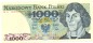 Preview: Banknote Polen , 1.000 Zloty Schein unc-kfr. 1982, -Copernicus- WPM.146 -0343-