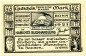 Preview: Bonn , Notgeld 50 Pfennig Schein Nr.1 unc-kfr. M-G.140.1.a , NW 1921 Seriennotgeld -5851-