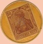 Preview: Dortmund , Kapselgeld 50 Pfennig unc-kfr. -DAB Brauerei- NRW o.D. -0096-