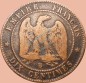Preview: Frabkreich , 10 Centesimi Münze 1853.B -Napoleon III.- KM.771 s-ss -0347-