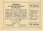 Preview: Gschwandt , Notgeld 10 Heller -Druckfehler- unc-kfr. K-K.305.b , 1920 Ober Österreich -0525-