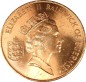 Preview: Guernsey , 2 Pence Münze 1985 -Queen Elizabeth II- KM.41 ss-vz -0307-