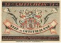 Preview: Leer , Notgeld 75 Pfennig Schein -1- unc-kfr. M-G.781.1 NDS 1921 Seriennotgeld -1716-