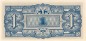 Preview: Malaysia Banknote 1 Dollar Schein unc-kfr. 1942 -Bananengeld- WPM.M5 -0418-