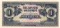 Preview: Malaysia Banknote 1 Dollar Schein unc-kfr. 1942 -Bananengeld- WPM.M5 -0418-
