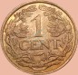 Preview: Niederlande , 1 Cent Münze 1941 -Wilhelmina- KM.152 ss-vz -0350-