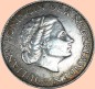 Preview: Niederlande , 1 Gulden 1958 -Juliana 1954-1968- , KM.184 s-ss -0313-