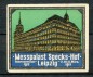 Preview: Reklamemarke Messpalast Specks Hof 1913 -Ostervormesse Leipzig- unc-kfr -0088-
