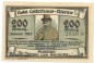 Preview: Rheine , Notgeld 200 Pfennig -Letterhaus- unc-kfr. M-G.1118.1 , NRW 1922 Seriennotgeld -5845-