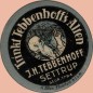 Preview: Settrup , Kapselgeld 10 Pfennig -Kornbrennerei Tebbenhoff- unc-kfr. NDS o.D. -0105-